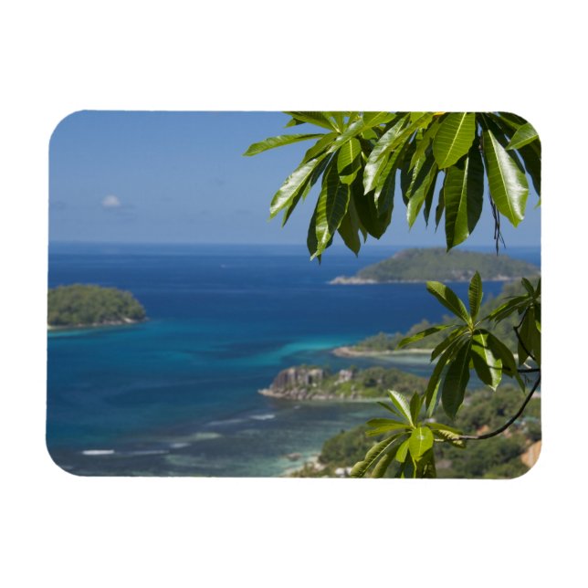 Magnet Flexible Seychelles, île de Mahe. Côte ouest de (Horizontal)