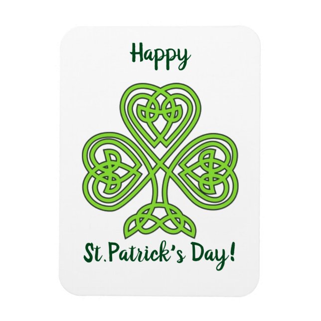 Magnet Flexible Shamrock celte (Vertical)