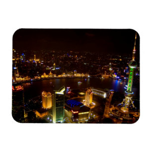 Magnet Flexible Shanghai Chine magnifique ligne d'horizon avec mod