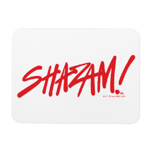 Magnet Flexible SHAZAM ! Furie des dieux Logo Red Marker