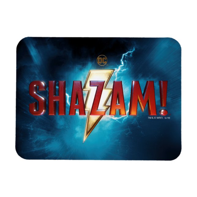 Magnet Flexible SHAZAM ! | Logo théâtral (Horizontal)