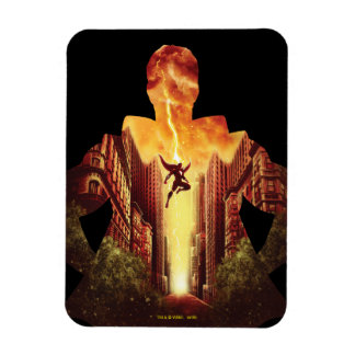 Magnet Flexible SHAZAM ! | Shazam Sunset Silhouette