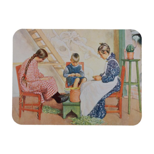 Magnet Flexible Shelling Peas, pub dans 'Lasst Licht Hinin'(`Let i (Horizontal)