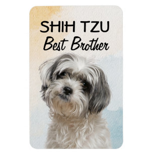 Magnet Flexible Shih Tzu Best Brother