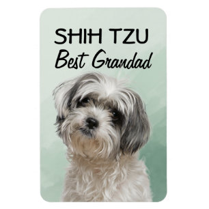 Magnet Flexible Shih Tzu Best Grand-père