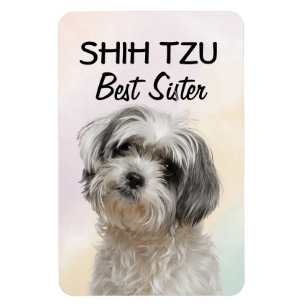 Magnet Flexible Shih Tzu Best Soeur
