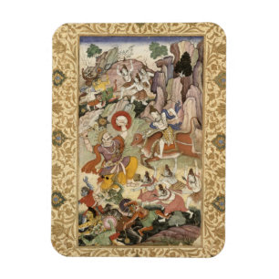 Magnet Flexible Shiva tuant le démon Andhaka, c.1585-90