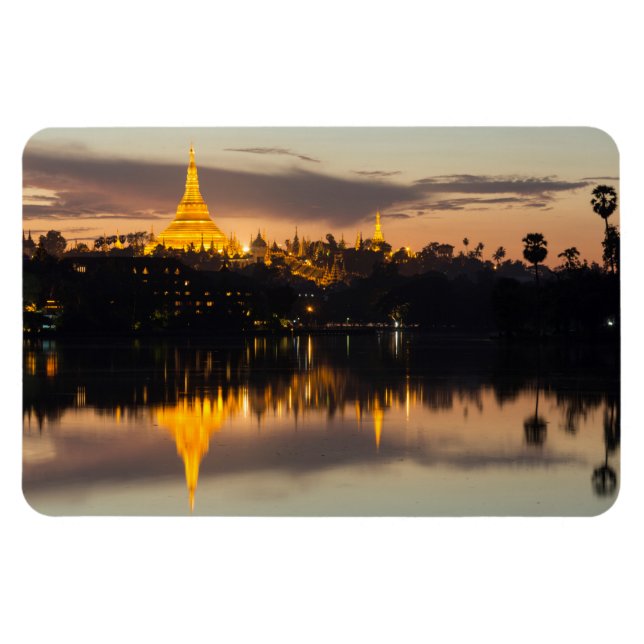 Magnet Flexible Shwedagon Pagoda (Horizontal)