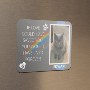 Magnet Flexible Si l'amour aurait pu vous sauver Pet Memorial