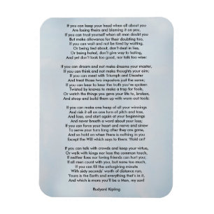 Magnet Flexible Si par Rudyard Kipling