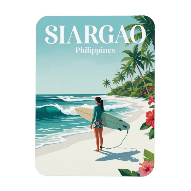 Magnet Flexible Siargao Philippines (Vertical)