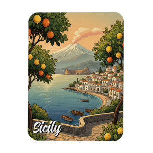 Magnet Flexible Sicile Italie
