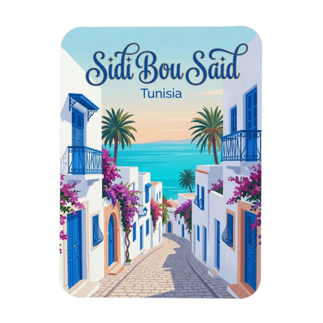 Magnet Flexible Sidi Bou Saïd Tunisie (Vertical)