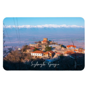 Magnet Flexible Signagi Sighnaghi Géorgie, Ville de l'amour