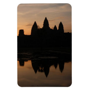 Magnet Flexible silhouette du lever du soleil angkor