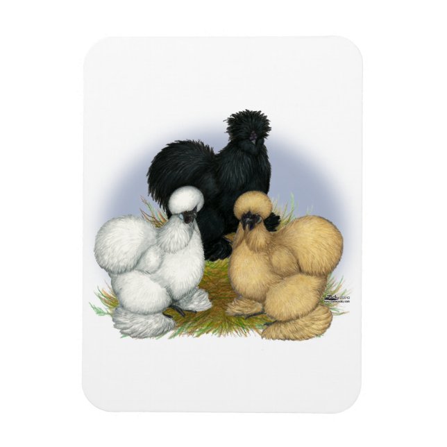 Magnet Flexible Silkie Trio (Vertical)
