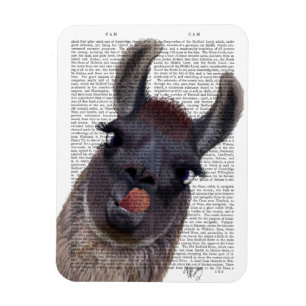 Magnet Flexible Silly Llama