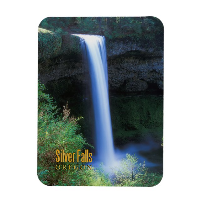 Magnet Flexible Silver Falls, Oregon (Vertical)