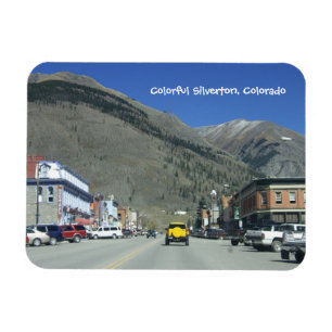 Magnet Flexible Silverton coloré, aimant du Colorado