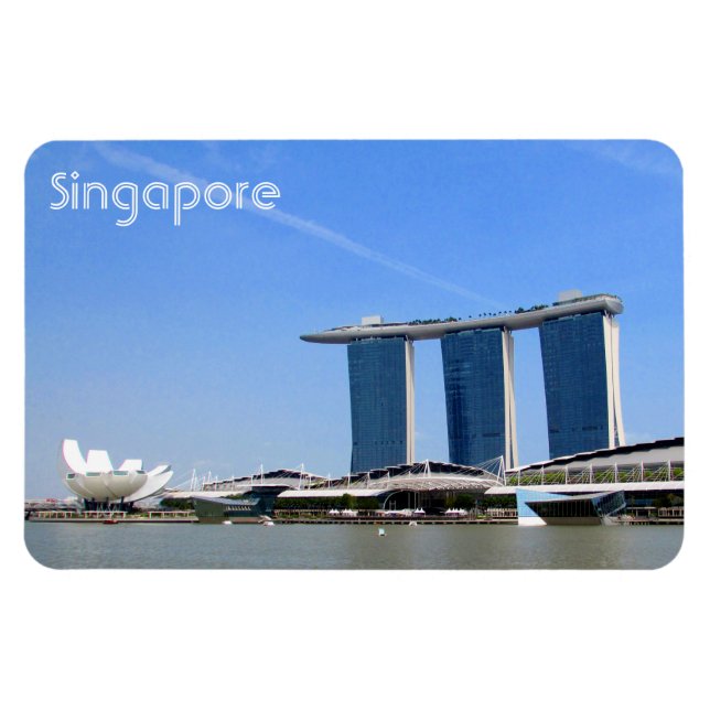 Magnet Flexible singapore marina bay (Horizontal)