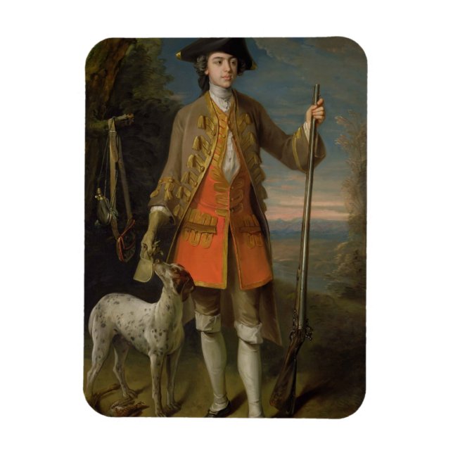 Magnet Flexible Sir Edward Hales, 1744 (huile sur toile) (Vertical)