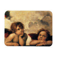 Sistine Madonna Angels par Raphael Sanzio