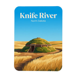 Magnet Flexible Site historique national des villages indiens de K