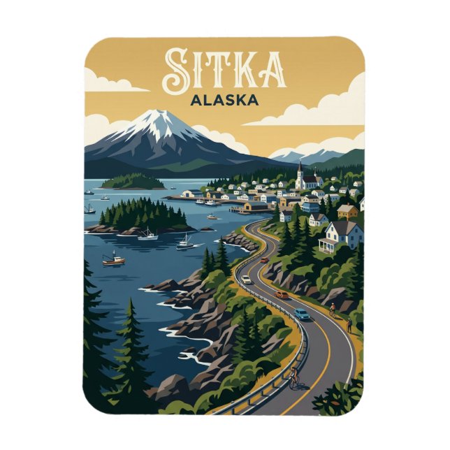 Magnet Flexible Sitka États-Unis (Vertical)
