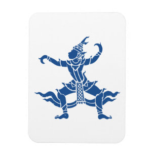 Magnet Flexible SIX Danseuse thaïlandaise ⚠ Thaïlande ⚠