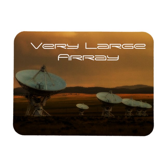 Magnet Flexible Six satellites de suite, Très Grande Baie (Horizontal)