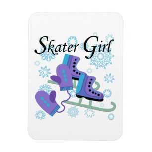 Magnet Flexible Skater Girl