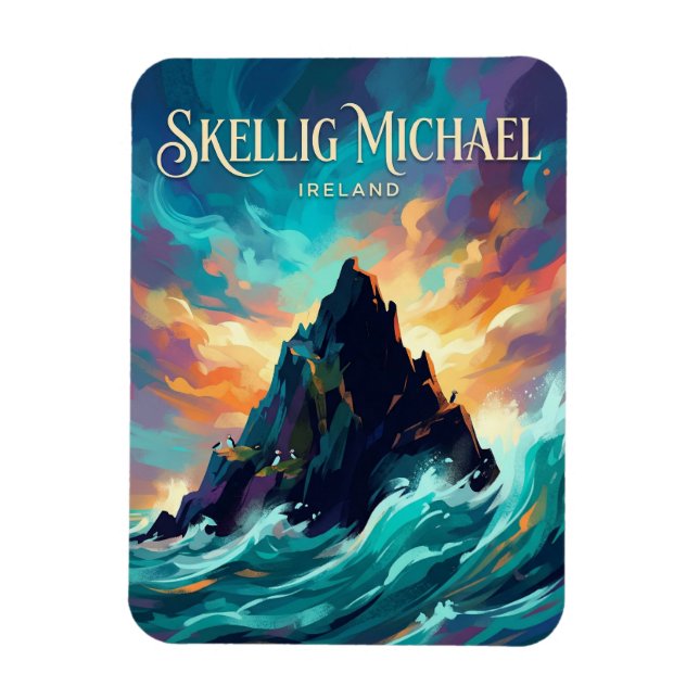 Magnet Flexible Skellig Michael Irlande (Vertical)