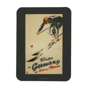 Magnet Flexible Ski de descente - Promo Sport et Plaisir