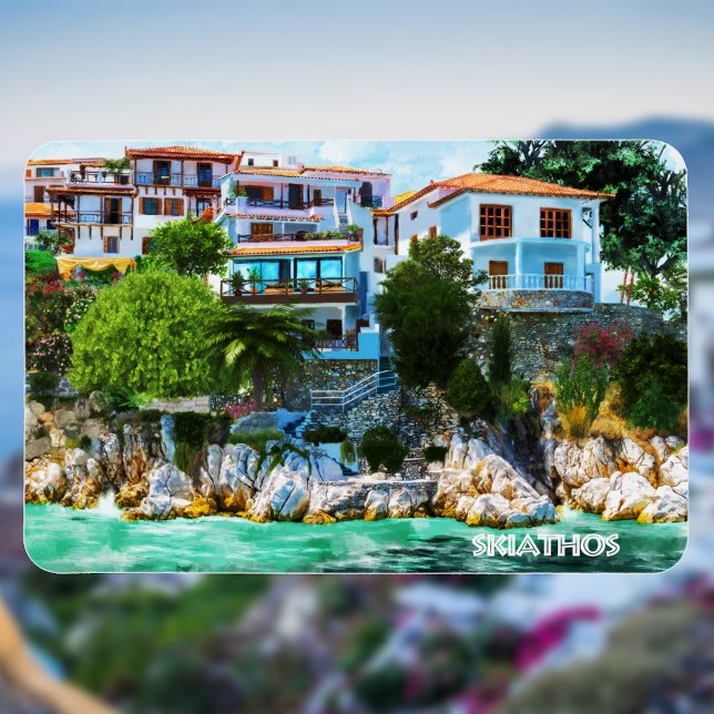 Magnet Flexible Skiathos (Créateur téléchargé)