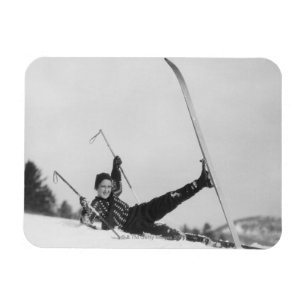 Magnet Flexible Skieur 2 de femme