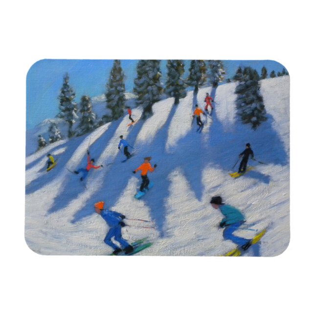 Magnet Flexible Skieurs Lofer 2010 (Horizontal)