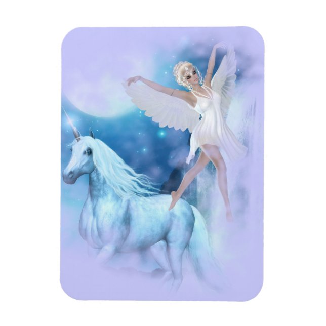 Magnet Flexible Sky Féerie Aspar et Unicorn Vignette (Vertical)