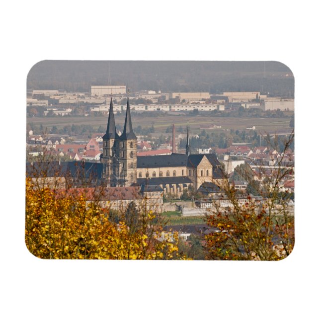 Magnet Flexible Skyline de Bamberg, Allemagne (Horizontal)