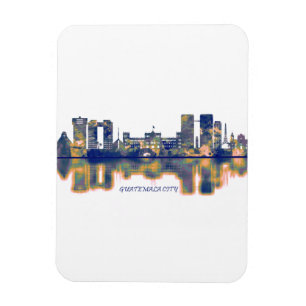 Magnet Flexible Skyline de Guatemala City