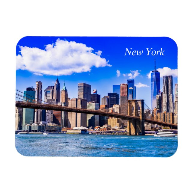 Magnet Flexible Skyline de New York (Horizontal)