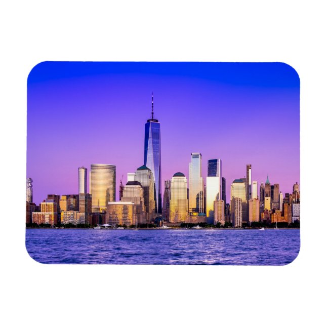 Magnet Flexible Skyline de New York (Horizontal)