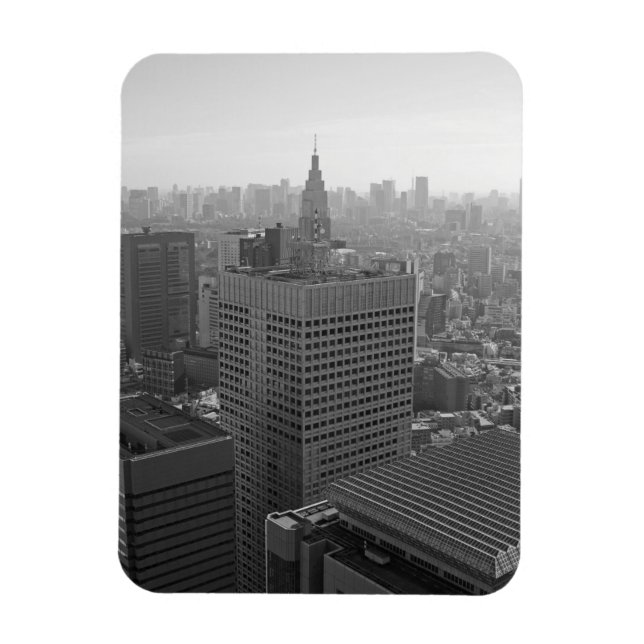 Magnet Flexible Skyline de Tokyo (Vertical)