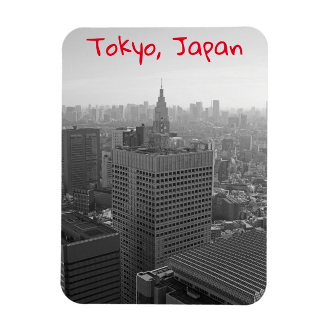 Magnet Flexible Skyline de Tokyo (Vertical)