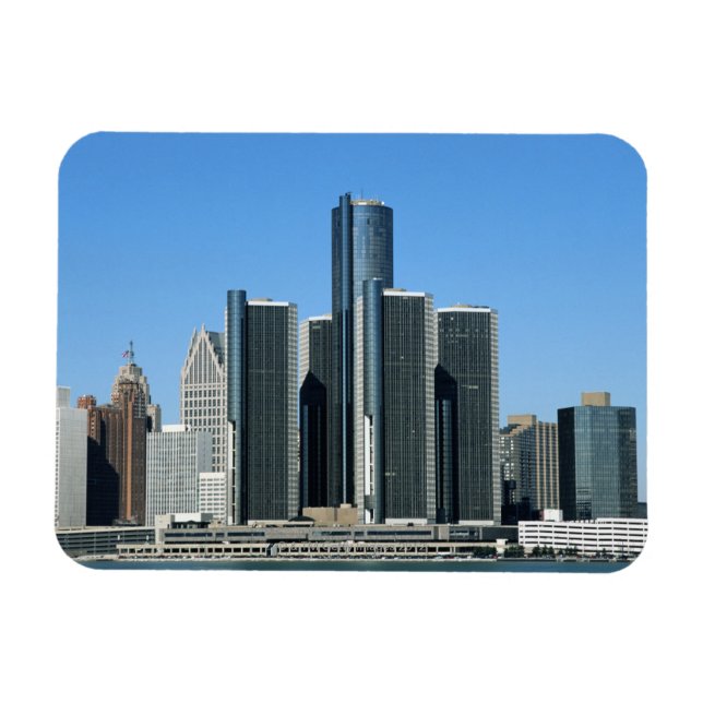 Magnet Flexible Skyline Détroit 4 (Horizontal)