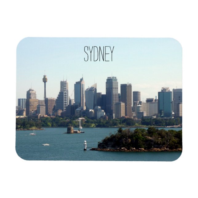 Magnet Flexible skyline du port de sydney (Horizontal)