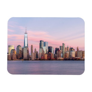 Magnet Flexible Skyline du soir de New York