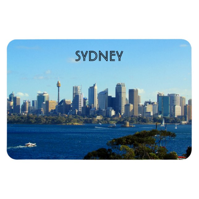 Magnet Flexible skyline sydney (Horizontal)