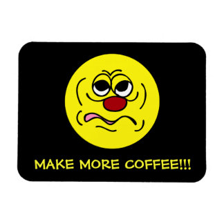 Magnet Flexible Sleepy Face Grumpey