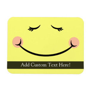 Magnet Flexible Sleepy Kawaii Joyeux Visage