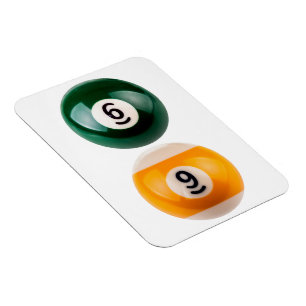 Magnet Flexible SlipperyJoe 69 table de billard dur deux boules de
